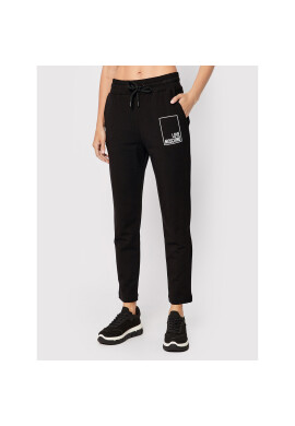 LOVE MOSCHINO Долнище анцуг W155607E 2374 Черен Regular Fit - Pepit.bg