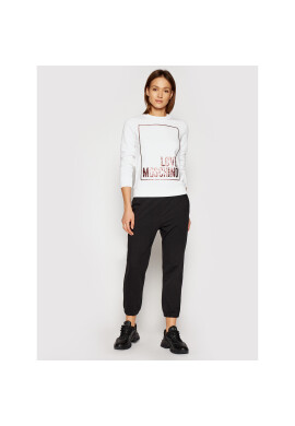 LOVE MOSCHINO Долнище анцуг W155702E 2180 Черен Regular Fit - Pepit.bg