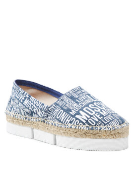 LOVE MOSCHINO Еспадрили JA10223G0EJF070A Син - Pepit.bg