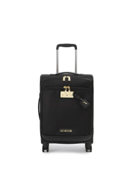 LOVE MOSCHINO Малък текстилен куфар JC5102PP1HL1400A Черен - Pepit.bg
