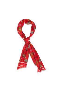 LOVE MOSCHINO Шал 03313 M2531 Червен - Pepit.bg