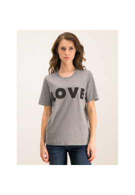 LOVE MOSCHINO Тишърт W4F151VM 3517 Сив Regular Fit - Pepit.bg