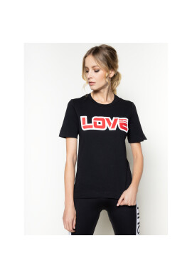 LOVE MOSCHINO Тишърт W4F152AM 3876 Черен Regular Fit - Pepit.bg