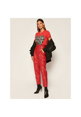 LOVE MOSCHINO Тишърт W4F152LM 3876 Червен Regular Fit - Pepit.bg