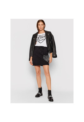 LOVE MOSCHINO Тишърт W4F302PM 3517 Бял Regular Fit - Pepit.bg
