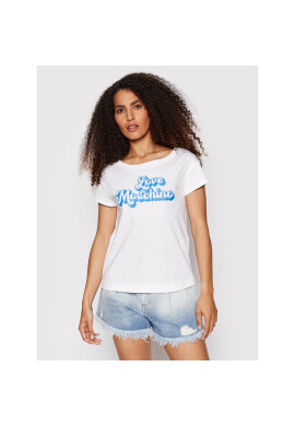 LOVE MOSCHINO Тишърт W4F303CM 3876 Бял Regular Fit - Pepit.bg