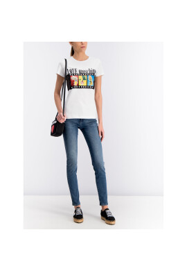 LOVE MOSCHINO Тишърт W4F7347M 3517 Бял Regular Fit - Pepit.bg