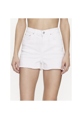 LTB Дънкови шорти Layla 60589 14876 Бял Regular Fit - Pepit.bg