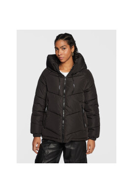 LTB Пухено яке Zaromo 44052 25018 Черен Regular Fit - Pepit.bg