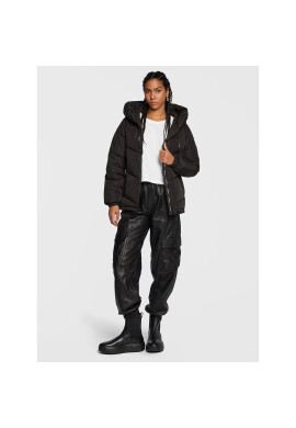 LTB Пухено яке Zaromo 44052 25018 Черен Regular Fit - Pepit.bg