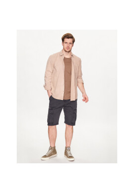 LTB Шорти от плат Dikada 46013 25001 Сив Regular Fit - Pepit.bg