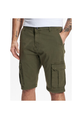 LTB Шорти от плат Dikada 46013 25001 Зелен Regular Fit - Pepit.bg