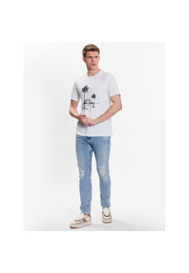 LTB Тишърт Fozote 84090 Бял Regular Fit - Pepit.bg