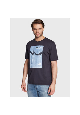 LTB Тишърт Gisada 84026 6089 Тъмносин Regular Fit - Pepit.bg