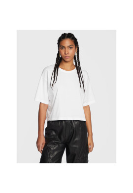 LTB Тишърт Lelole 80047 6481 Бял Regular Fit - Pepit.bg