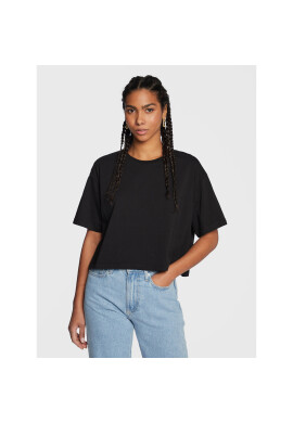 LTB Тишърт Lelole 80047 6481 Черен Regular Fit - Pepit.bg