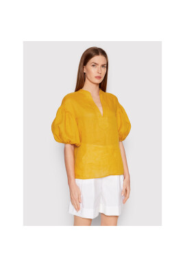 Luisa Spagnoli Блуза Botanica 538913 Жълт Regular Fit - Pepit.bg
