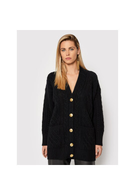 Luisa Spagnoli Кардиган Cant 057359 Черен Regular Fit - Pepit.bg