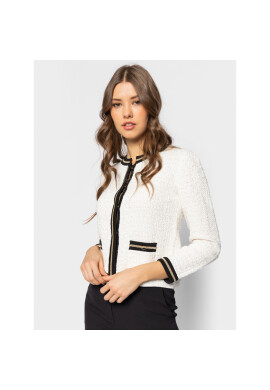 Luisa Spagnoli Кардиган Croma 56876 Бял Regular Fit - Pepit.bg
