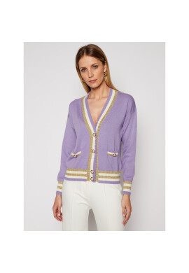 Luisa Spagnoli Кардиган Maffer 0636183 Виолетов Regular Fit - Pepit.bg