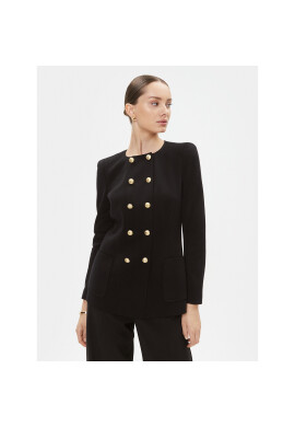 Luisa Spagnoli Сако Mimica 540255 Черен Regular Fit - Pepit.bg