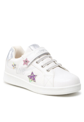 Lumberjack Обувки 1 VELCRO AND ELASTIC LACE SNEAKER Бял - Pepit.bg