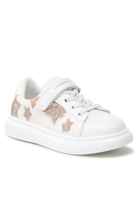 Lumberjack Обувки 1 VELCRO AND ELASTIC LACE SNEAKER Бял - Pepit.bg