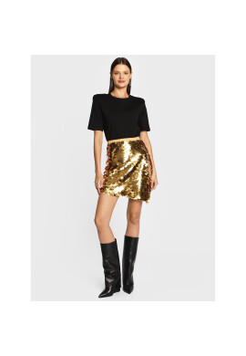 Luv AJ Обици The Slash Chain Studs FW22-E-SCS-G Златист - Pepit.bg