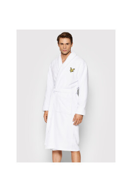 Lyle & Scott Халат Jeremy LSGWN015 Бял - Pepit.bg