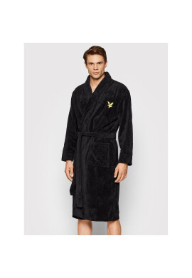 Lyle & Scott Халат Jeremy LSGWN015 Черен - Pepit.bg