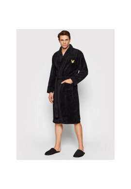 Lyle & Scott Халат Jeremy LSGWN015 Черен - Pepit.bg