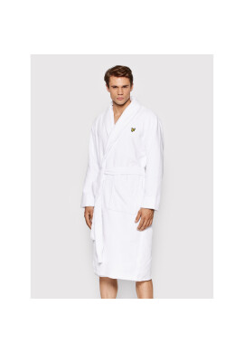 Lyle & Scott Халат Lucas LSGWN005 Бял - Pepit.bg