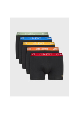 Lyle & Scott Комплект 5 чифта боксери Miller 478 Черен - Pepit.bg