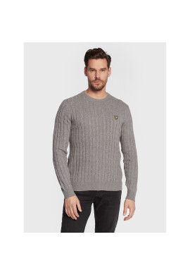 Lyle & Scott Пуловер Cable Jumper KN732V Сив Regular Fit - Pepit.bg