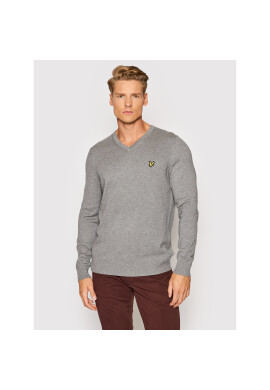Lyle & Scott Пуловер KN401VC Сив Slim Fit - Pepit.bg