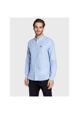 Lyle & Scott Риза Oxford LW1302VOG Син Regular Fit - Pepit.bg