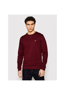 Lyle & Scott Суитшърт Crew Neck ML424VTR Бордо Regular Fit - Pepit.bg