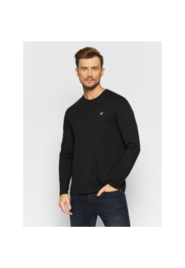 Lyle & Scott Тениска с дълъг ръкав Plain TS512VOG Черен Regular Fit - Pepit.bg