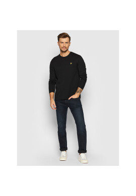 Lyle & Scott Тениска с дълъг ръкав Plain TS512VOG Черен Regular Fit - Pepit.bg
