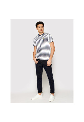 Lyle & Scott Тишърт Breton Stripe TS508VB Бял Regular Fit - Pepit.bg