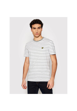 Lyle & Scott Тишърт Breton Stripe TS508VB Бял Regular Fit - Pepit.bg