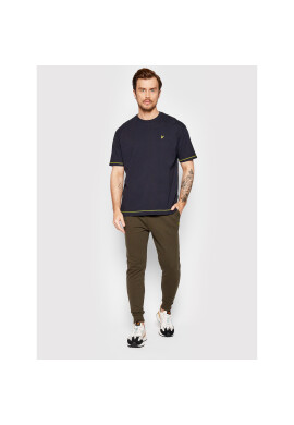 Lyle & Scott Тишърт Flatlock TS1615V Тъмносин Oversize - Pepit.bg