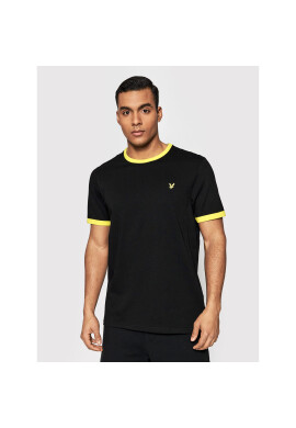 Lyle & Scott Тишърт Ringer TS705VOG Черен Regular Fit - Pepit.bg