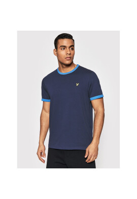 Lyle & Scott Тишърт TS705VOG Тъмносин Regular Fit - Pepit.bg