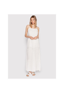 Malai Лятна рокля Riot C88002 Бял Regular Fit - Pepit.bg