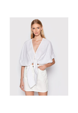 Malai Риза Sienna C95002 Бял Relaxed Fit - Pepit.bg