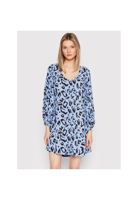 Malai Рокля тип риза Ocelot C85123 Син Relaxed Fit - Pepit.bg
