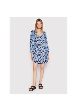 Malai Рокля тип риза Ocelot C85123 Син Relaxed Fit - Pepit.bg