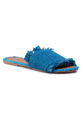Manebi Чехли Leather Sandals S 1.9 Y0 Син - Pepit.bg