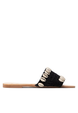 Manebi Чехли Leather Sandals S 2.9 Y0 Черен - Pepit.bg